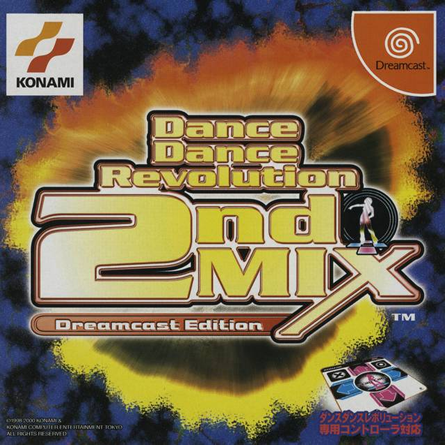 Dance Dance Revolution 2nd Mix box art for Sega Dreamcast
